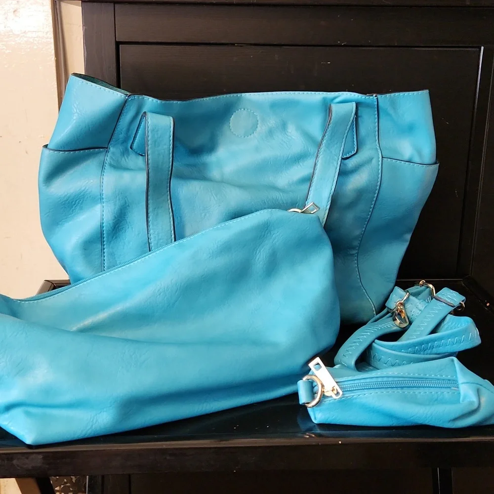 Vegan satchel & purse Bundle